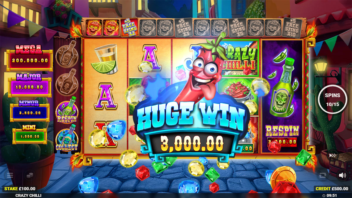 Crazy Chilli Huge Win
