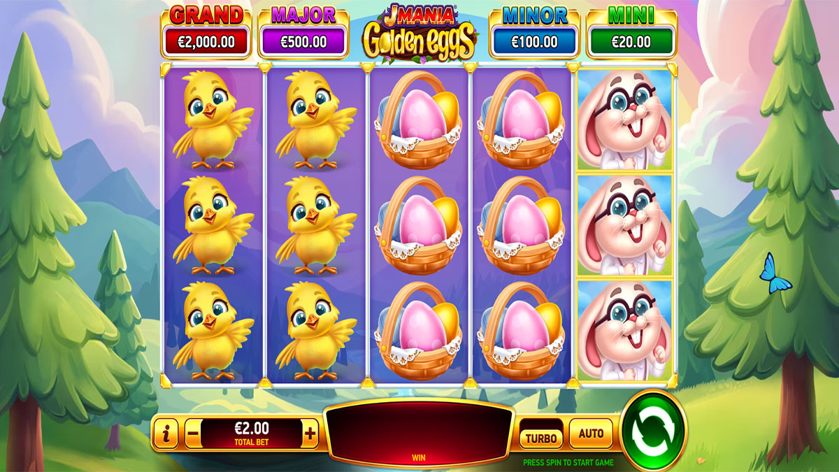 J Mania Golden Eggs Base