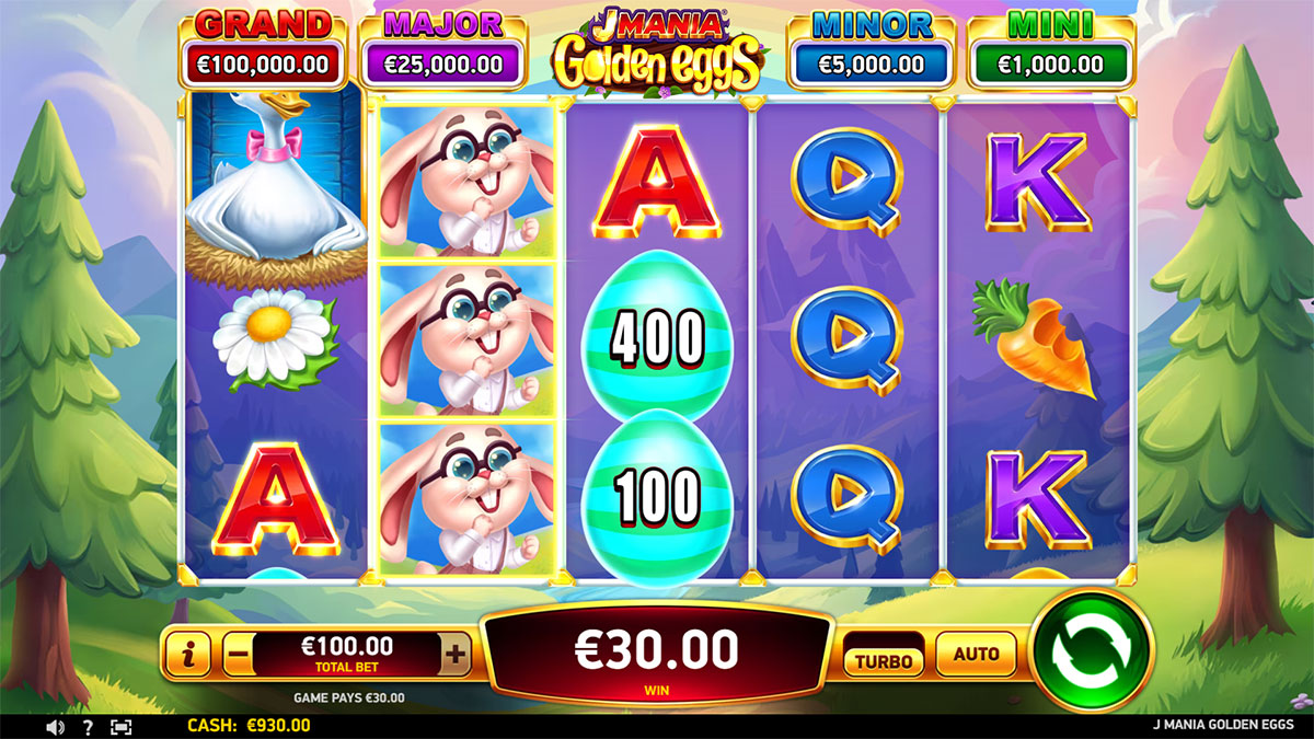 J Mania Golden Eggs Win2