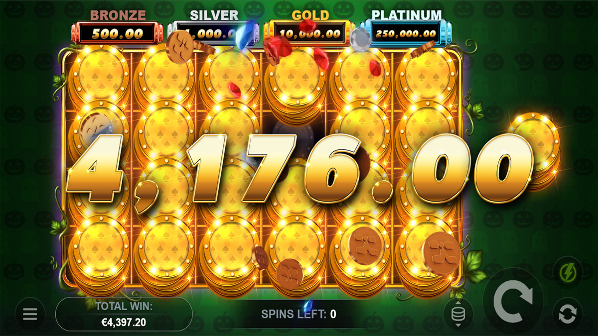 Joker Halloween Hold and Win Total