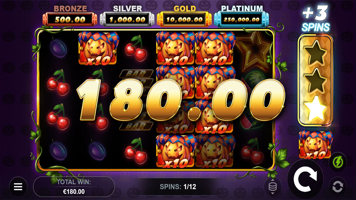 Joker Halloween Hold and Win Win