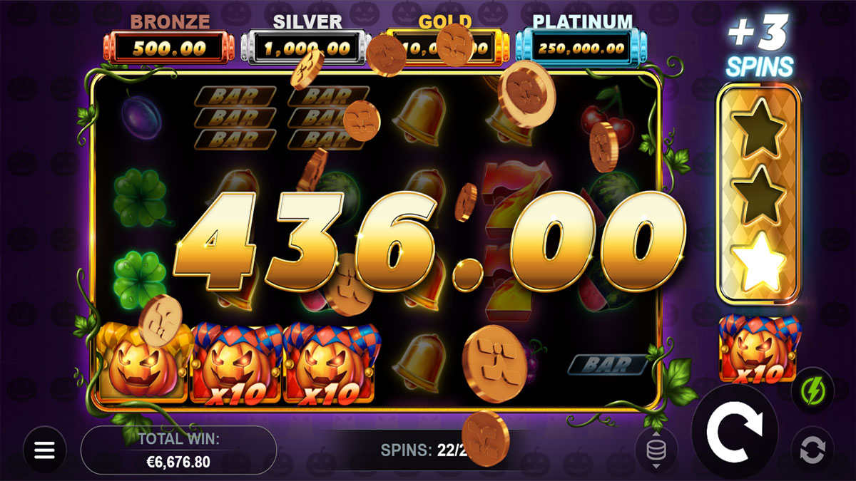 Joker Halloween Hold and Win Win2