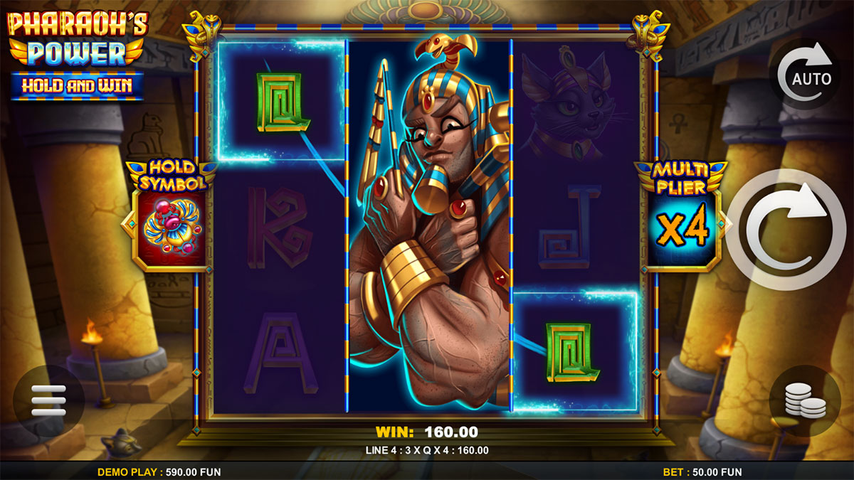 Pharaoh's Power Hold And Win Win4