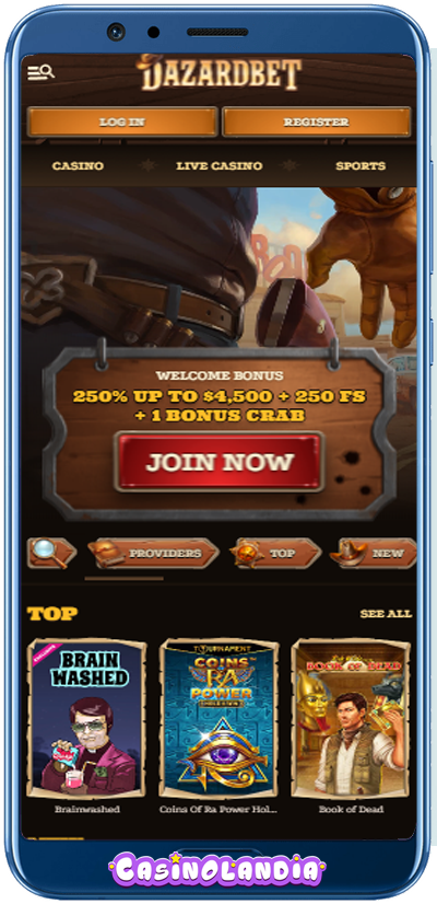 Dazardbet Casino Mobile App