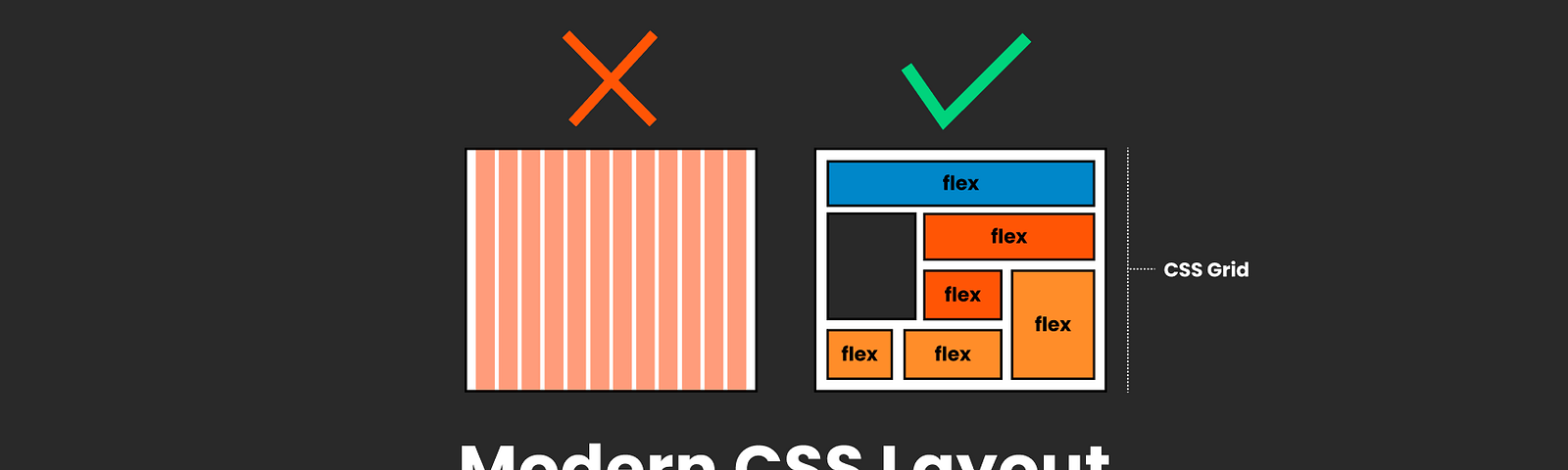 intro image modern CSS layout