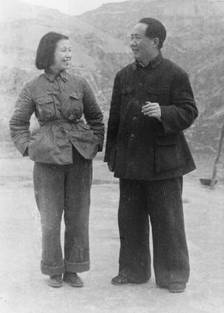 Jiang Qing and Mao Zedong