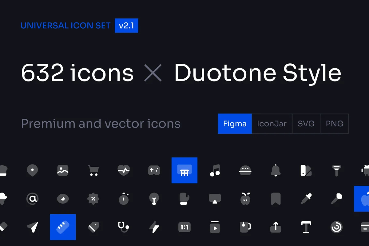 Universal icon set 