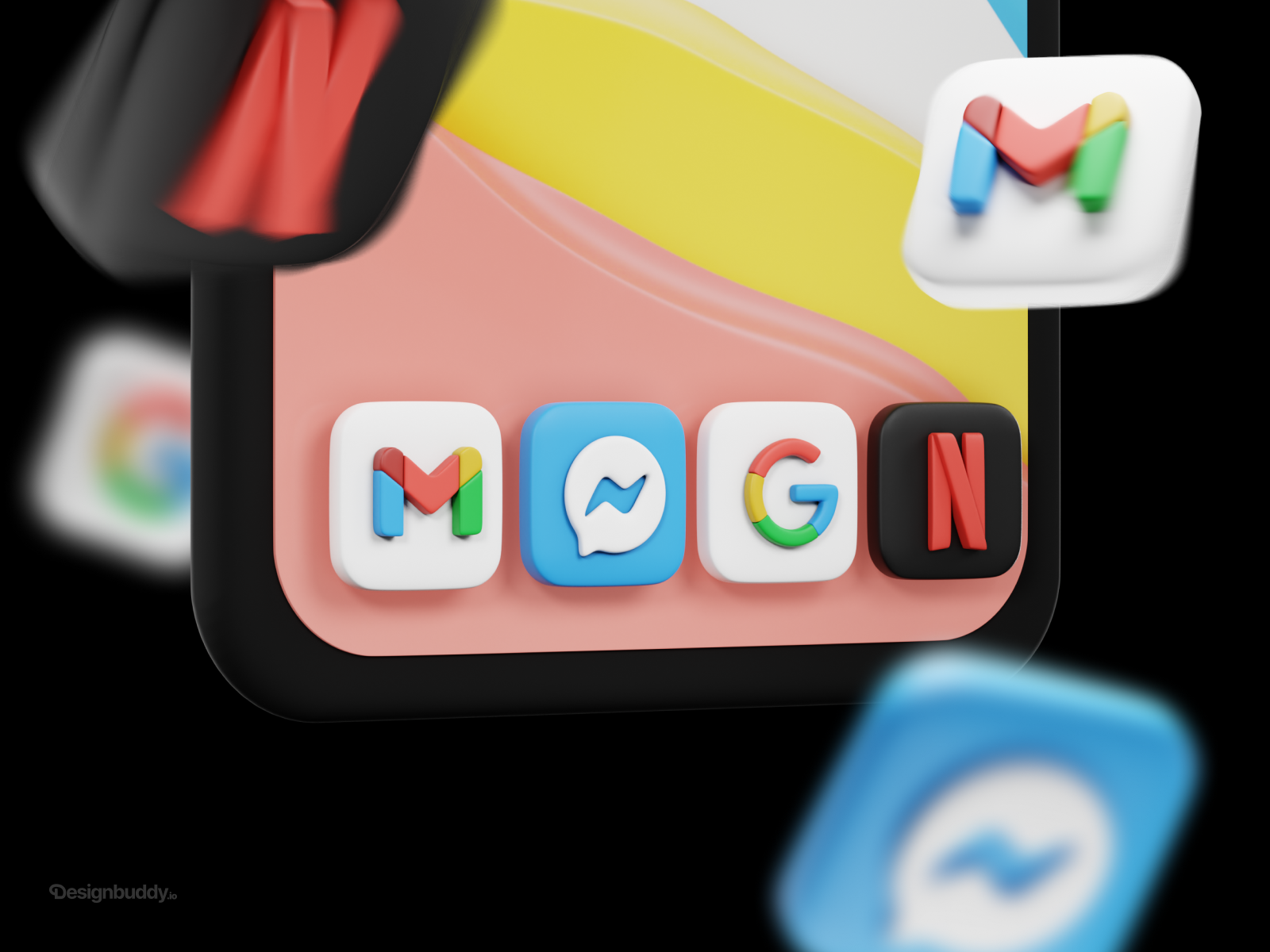 3D ios 14 icons 