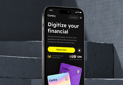 Digital Card Finance Website Mobile Responsive app back card bank website branding clena design design digital card digital website design finance graphic design illustration layout mobile responsive morden ui uiux visual design web design