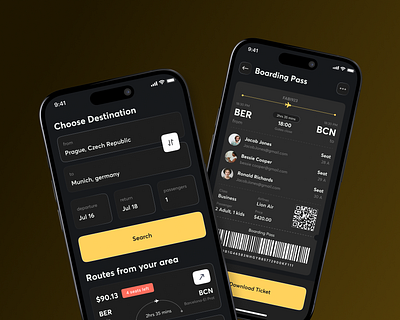 ticket. L - Flight Booking Application air air ticket airplane airport boarding booking booking app branding flight flight app graphic design illustration logo mobile app online booking pass plane ticket application ticket booking uiux