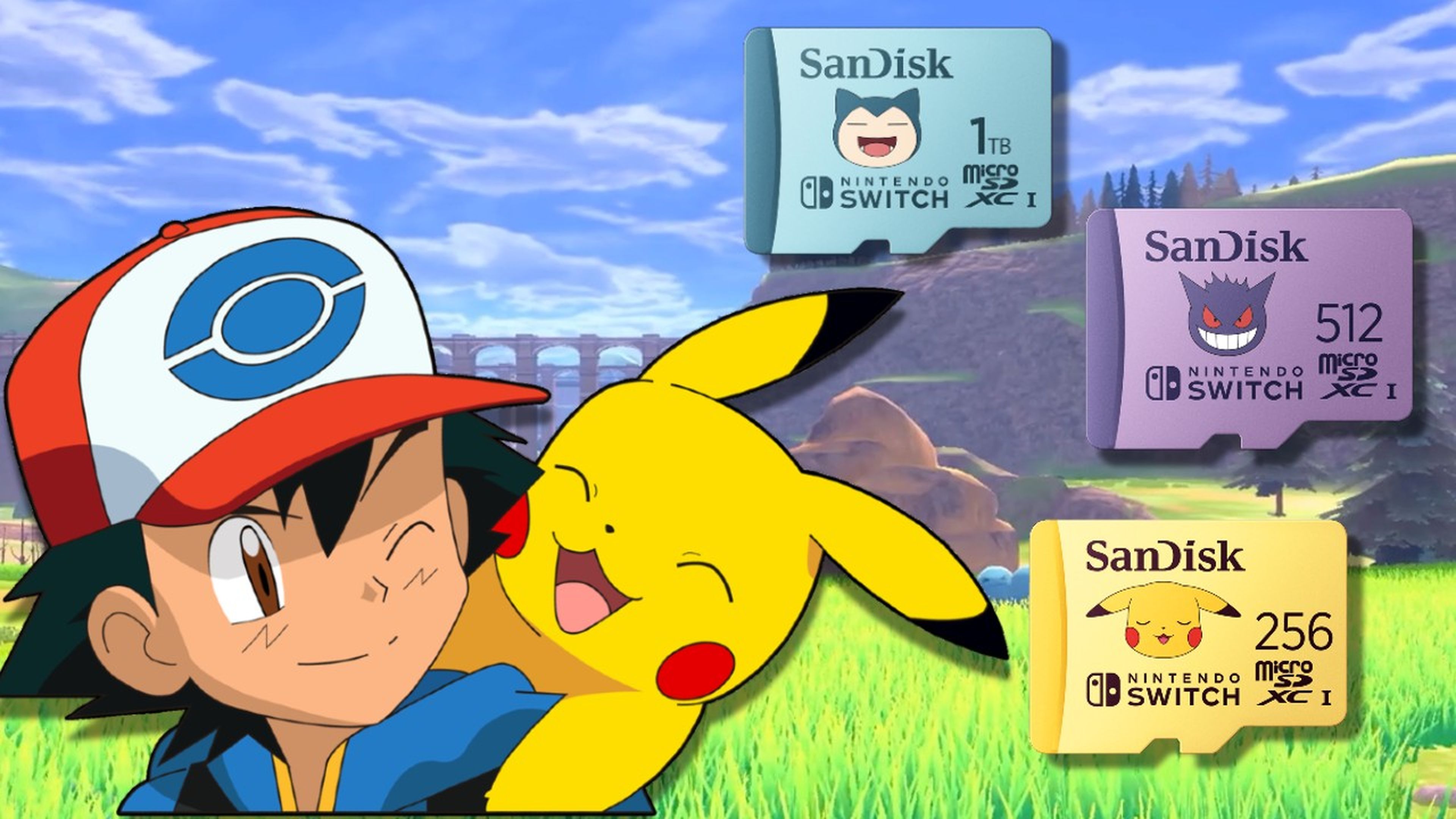 Pokémon microSD Sandisk