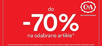 C&A akcija do -70%