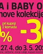 Mana akcija Dječja i baby odjeća