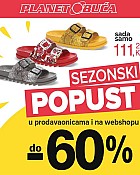 Planet obuća webshop akcija Sezonski popust