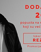 Reserved webshop akcija Dodatnih 20% popusta na mušku kolekciju