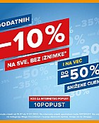 Hervis webshop akcija Dodatnih 10 posto