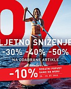 Intersport webshop akcija Dodatni 10%