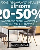 Jysk webshop akcija Dani skandinavskog namještaja