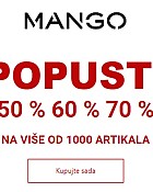 Mango webshop akcija popusti do 70%