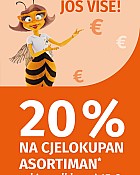 Muller akcija -20% na cjelokupan asortiman