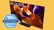 LG G4 OLED TV with Black Friday deals badge