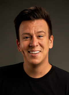 A head shot of YouTuber Philip DeFranco