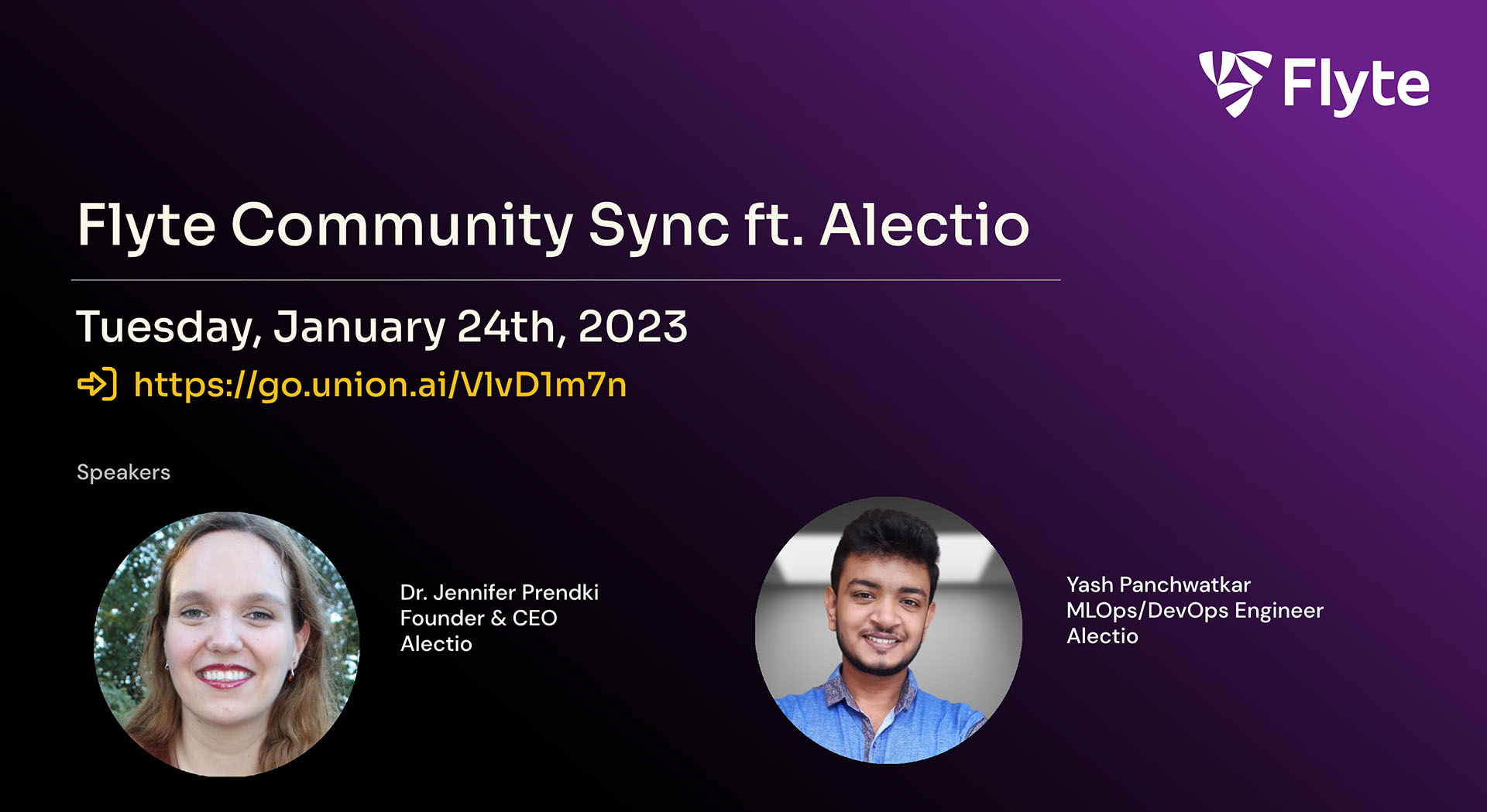 Flyte Community Sync ft. Alectio