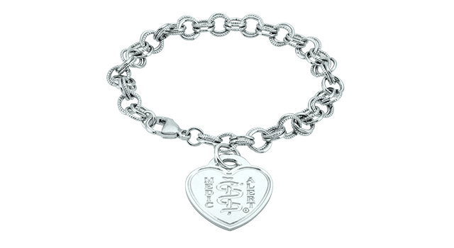 Designer Heart Bracelet