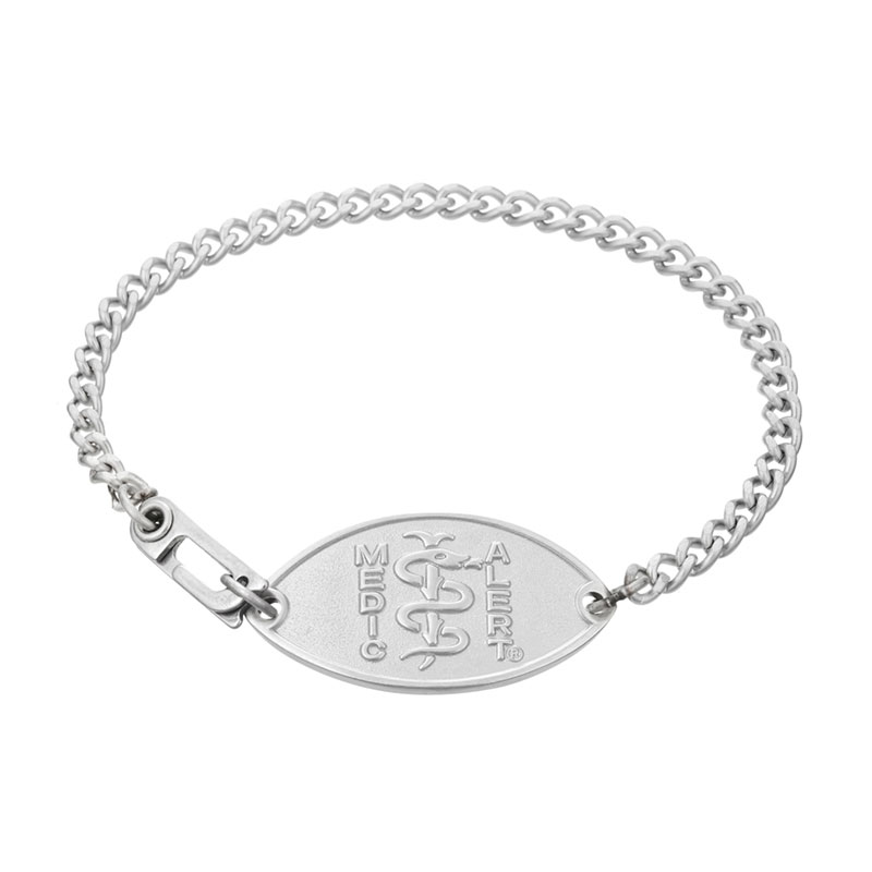 Petite Classic Embossed Logo Bracelet