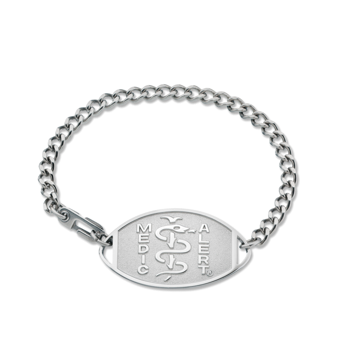 Large Classic Embossed Logo Bracelet