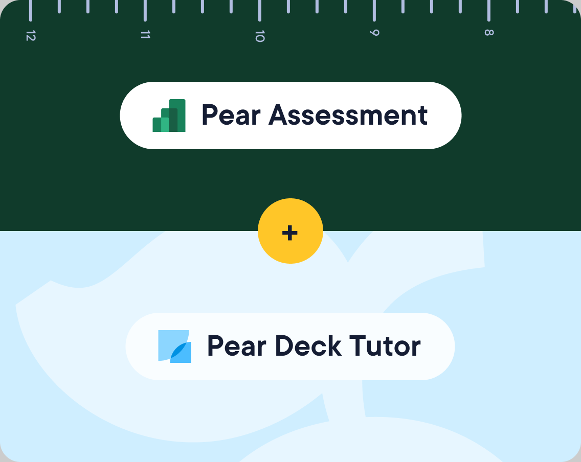 Pear Assessment + Pear Deck Tutor product bundle.
