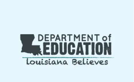 Louisiana Department of Education logo.