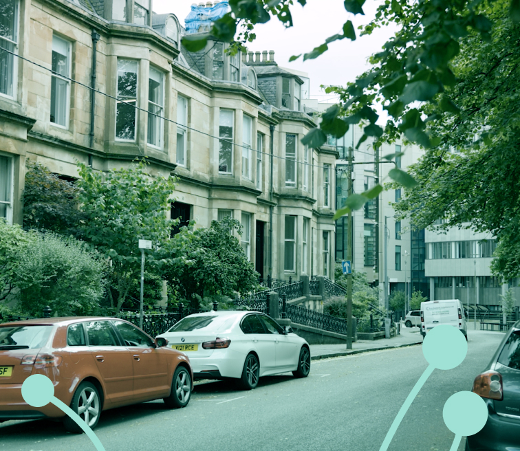 cars on street