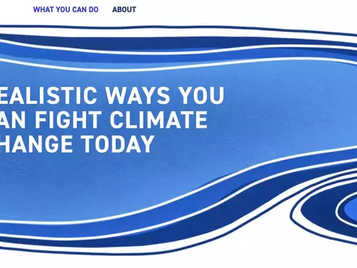 Realistic Ways You Can Combat Climate Change, Today