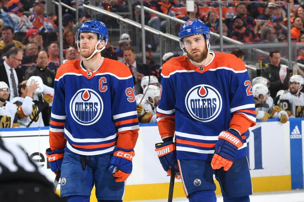 Why Oilers stars Connor McDavid and Leon Draisaitl are better off apart vs. the Golden Knights