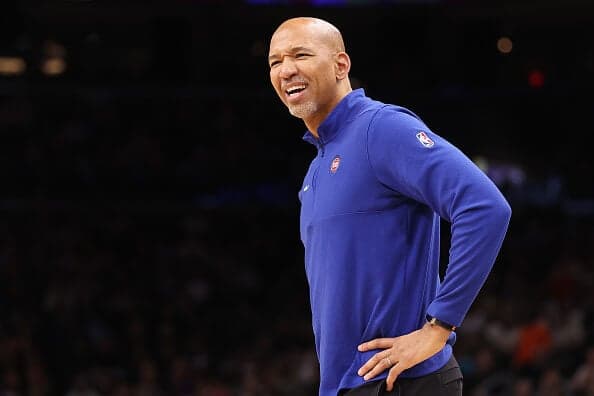 Pistons' Monty Williams blasts officiating after late non-foul vs. Knicks: 'The absolute worst call of the season'