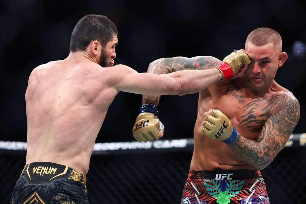 Dustin Poirier has broken nose, rib, torn ACL after UFC 302 loss to Islam Makhachev