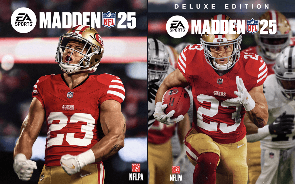 Christian McCaffrey revealed as 'Madden 25' cover athlete, first-ever 49er on game’s worldwide edition