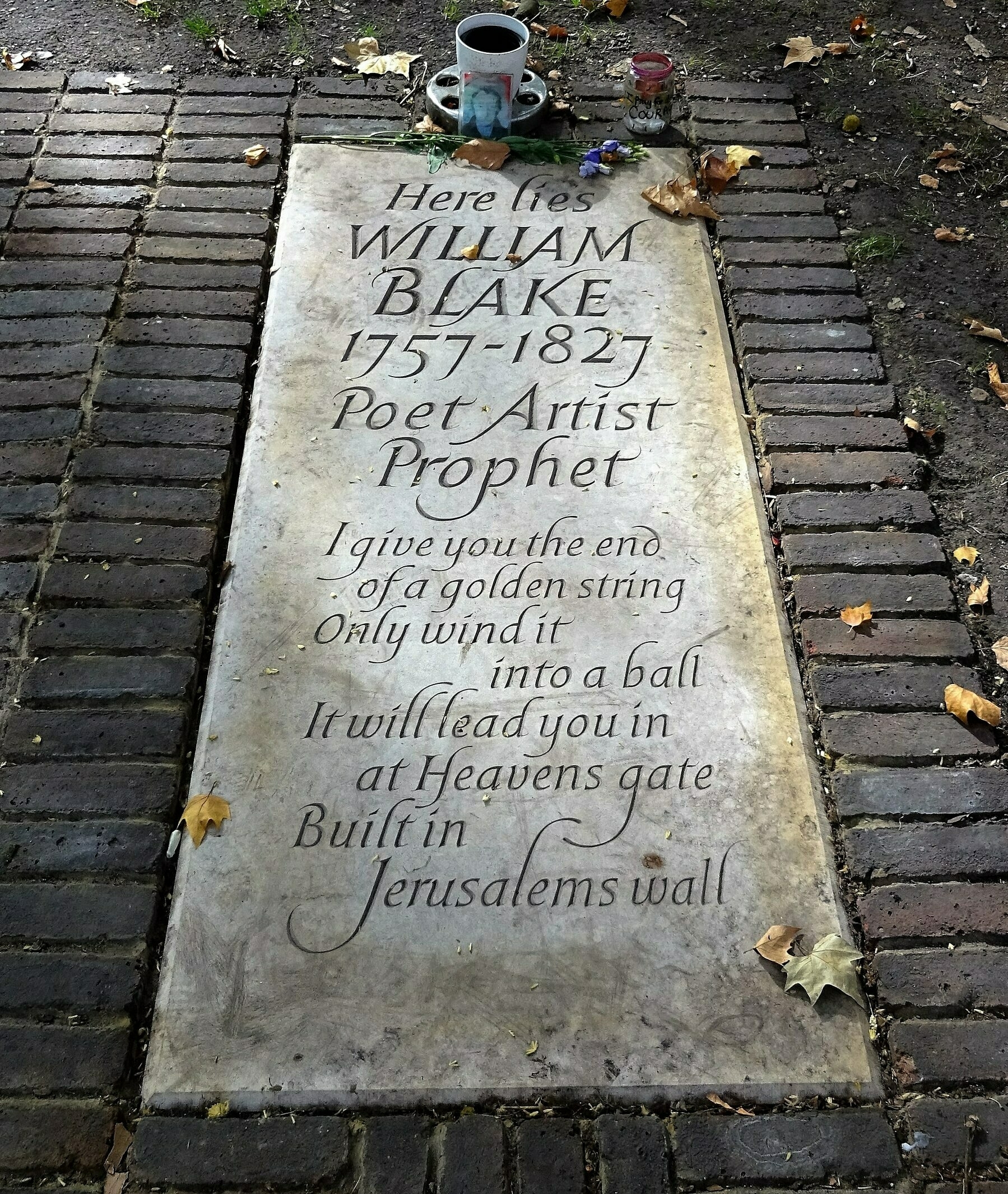 grave of William Blake