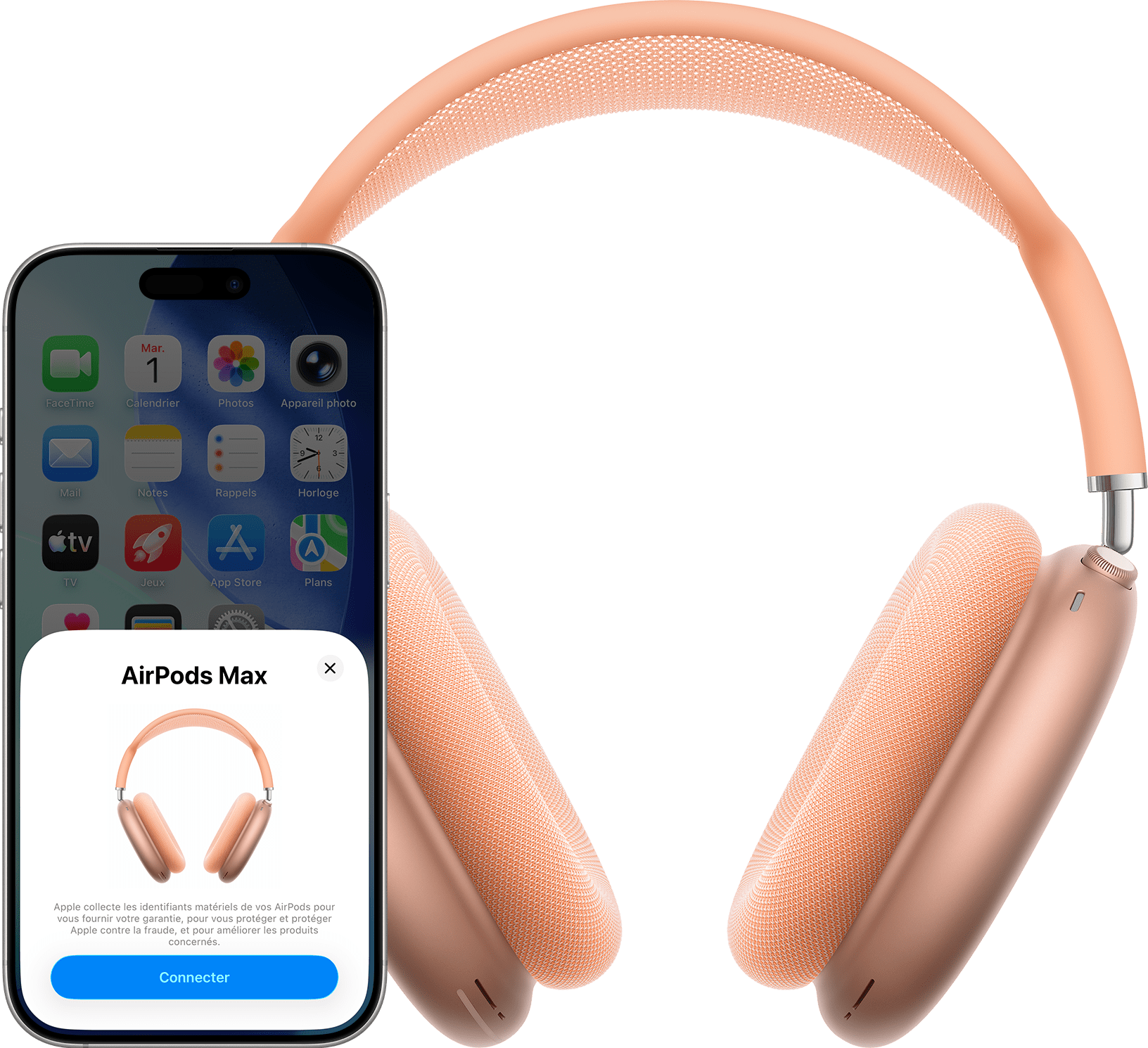 AirPods Max et iPhone 16 Pro