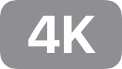 4k video icon