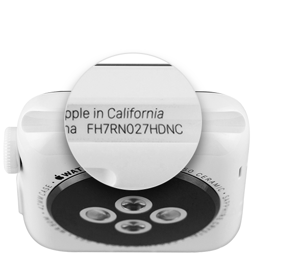 Kayış yuvasındaki Seri Numarası