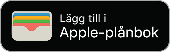 Lägg till i Apple Plånbok