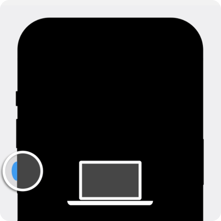 Para colocar un iPhone 7 o iPhone 7 Plus en modo de recuperación, debes mantener presionado el botón para bajar el volumen mientras conectas el dispositivo a la computadora con un cable.