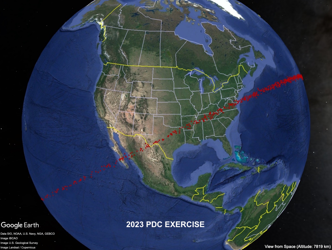 Risk corridor for 2023 PDC - Western portion