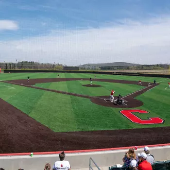 Cornell baseball dedicates Booth Field prior to its game against Princeton on April 22, 2023 in Ithaca, N.Y.