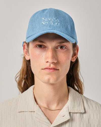 NY NY Cap - Denim