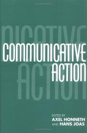 Cover of: Communicative action: essays on Jürgen Habermas's The theory of communicative action