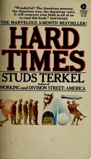 Hard times by S. Terkel