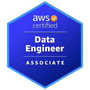 Abzeichen f&uuml;r AWS Certified Data Engineer &ndash; Associate